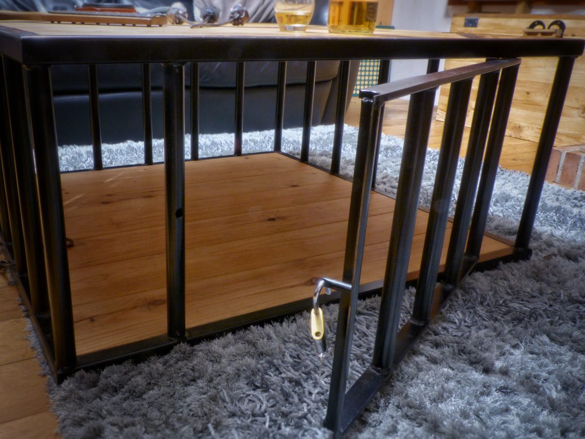 Cage - table basse